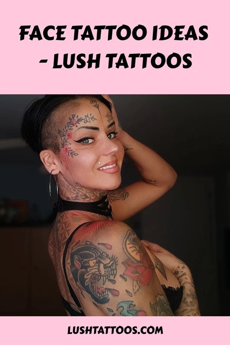 Looking for face tattoo ideas? This article has captivating designs, historical significance, and important considerations. Let your creativity shine and explore the world of face tattoos! Facial Tattoos For Women, Face Tattoos For Women Eyebrow, Female Face Tattoo Ideas, Cool Face Tattoos, Face Tattoo Ideas, Face Tats, Face Tattoos For Women, Word Tattoo, Facial Tattoos