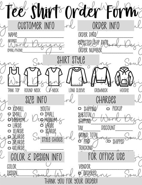 Custom Order Form Template Free, Tumbler Order Form Template Free, Tumbler Order Form, Tshirt Printing Business, Horse Shirts, Cricut Projects Easy, Small Business Plan, Business Basics, Tshirt Printing