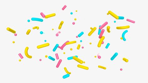 Premium Photo | Sprinkles on white background 3d illustration Sprinkle Png, Background 3d, Gold Birthday, Birthday Background, Image Editing, 3d Illustration, Premium Photo, Free Png, Image Illustration