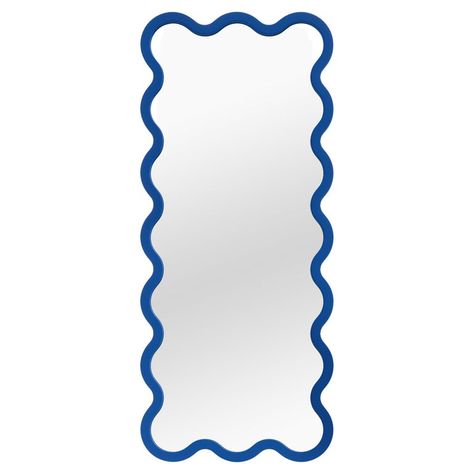 Modern Floor Mirrors, Floor Length Mirror, Small Wall Mirrors, Blue Floor, Contemporary Mirror, Oita, Furniture Trends, A New World, Length Mirror