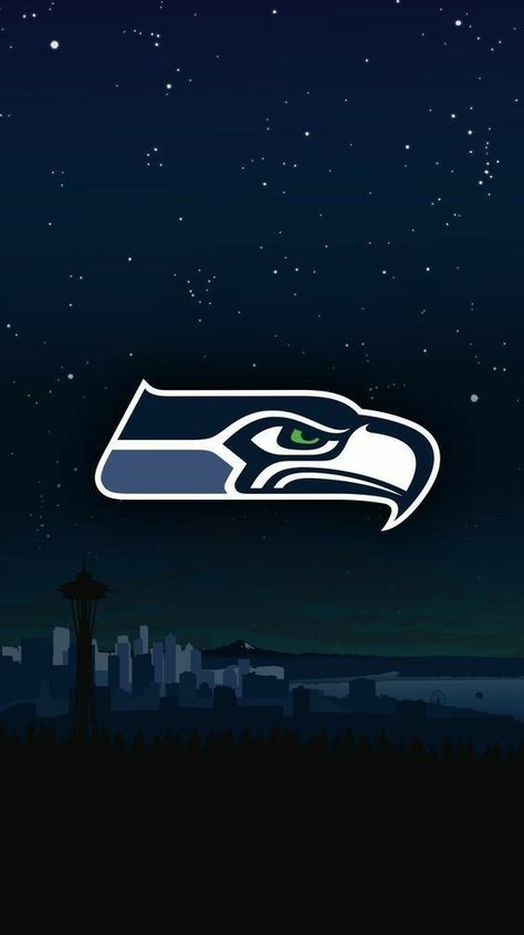 Seahawks Wallpaper, Green White Background, Nfl Football Logos, Legion Of Boom, Seahawks Logo, Pete Carroll, Seattle Seahawks Football, Wallpaper For Mobile, Background 4k