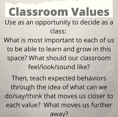 Classroom Values, Class Values, Classroom Organization Elementary, Standard Operating Procedure, Teacher Friends, Middle School Science, Classroom Organization, Educational Activities, Helpful Tips