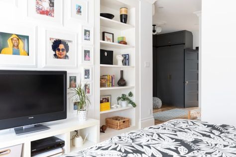 5 Popular Decluttering Tricks that Actually Work | Apartment Therapy Main | Bloglovin’ Diy Framed Art, Basement Layout, Moving Truck, Home Upgrades, Storage Hacks, Renter Friendly, House And Home Magazine, Fixer Upper, Built Ins