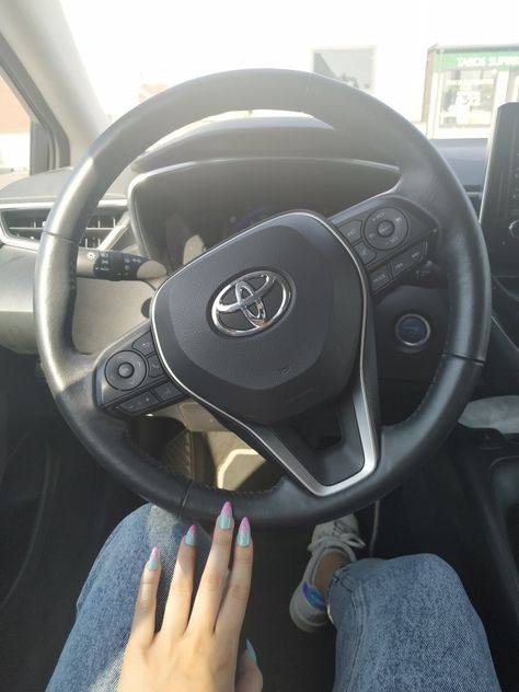 Car, Toyota, drive, driving, car photos Toyota Corolla 2015, Dip Nail Powder, Diy Salon, Corolla Le, Yellow Nail, Dip Nail, Nail Dip Powder, Black And White Picture Wall, French Nail Art