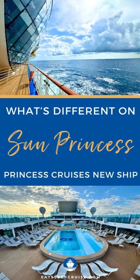 24 Things You Can Find Only on Sun Princess  As an evolution to the existing Princess fleet, Sun Princess is familiar yet different. Here's what you can find only on Sun Princess.  Princess Cruises, Cruise, Cruise Ships, Cruise Tips Sun Princess Cruise Ship, Greece Cruise, Princess Cruise Lines, Princess Cruise Ships, Royal Caribbean International, Msc Cruises, Princess Cruise, Cruise Excursions, Holland America