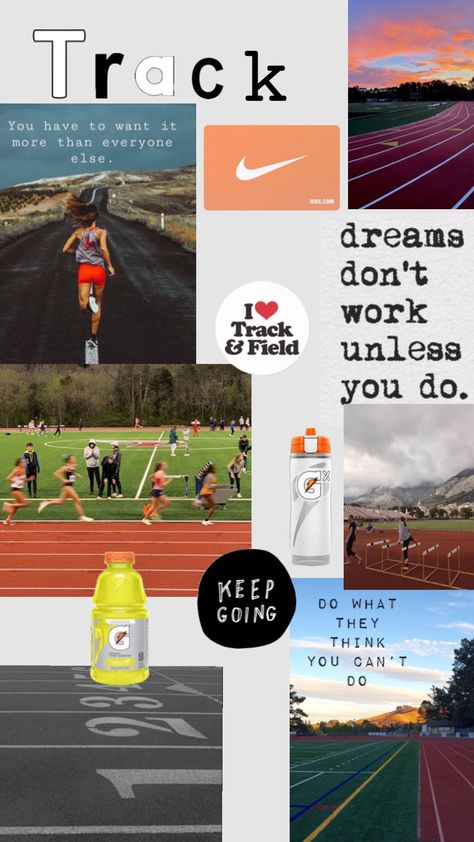 #track #collage #trackandfield #trackcollage Collage Wallpaper, Track And Field, Everyone Else, Track, Collage, Nike