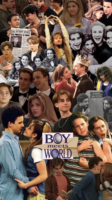 #boymeetsworld #shawnhunter #ericmathews #topangalawrence #corymatthews #coryandshawn #coryandtopanga #wallpaper #college Cory Boy Meets World, Boy Meets World Shawn, Cory And Shawn, Shawn Hunter, Cory Matthews, Cory And Topanga, Rider Strong, 90s Theme Party, Best Tv Couples