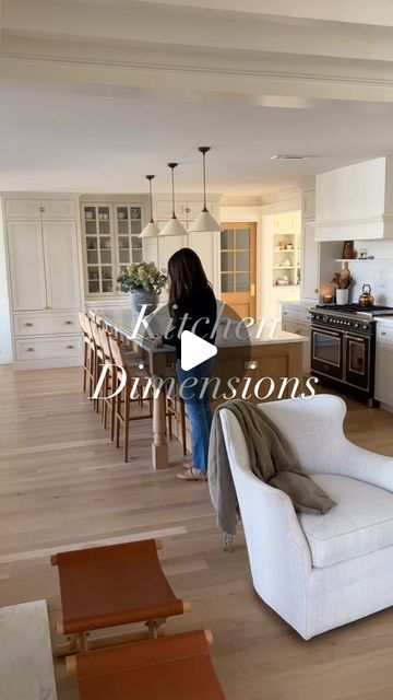 Emily Riter on Instagram: "There are so many things to consider in a kitchen renovation. Here are some dimensions that we are grateful to have that give us ample room to move around the kitchen. Are there any other measurements not listed you would like? 🏡🤍

Kitchen island: 120 inches x 50 inches 

Countertop Height: 36.5 inches

Range to island: 48 inches 

Marble ledge: 80 inches x 21.5 inches

Counter space either side of range: 38 inches x 25 inches 

.

.

.

#kitchendimensions #kitchendesign #kitchenlayout #kitchenmeasurements #kitchenisland #marblekitchen #marbleledge #hiddenappliances #kitchendecor #marblecountertops #neutralkitchen #kitchenreno #kitchenremodel #kitcheninspiration #newoldhome #englishkitchen #allsortsof #colonialhouse #homesweethome" Kitchen Sink And Range On Same Wall, Foyer To Kitchen Transition, Off Center Island Kitchen, 10 Ft Island Kitchen, Kitchen Triangle Layout With Island, 9ft Island Kitchen, Kitchen Layout With Large Island, Ideal Kitchen Layout With Island, Kitchen 8 Foot Ceiling