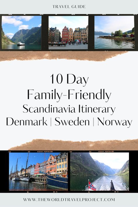 Scandinavia Itinerary, Norway In A Nutshell, German Travel, Visit Denmark, Travel Project, Tivoli Gardens, World Travel, Train Travel, Scandinavia