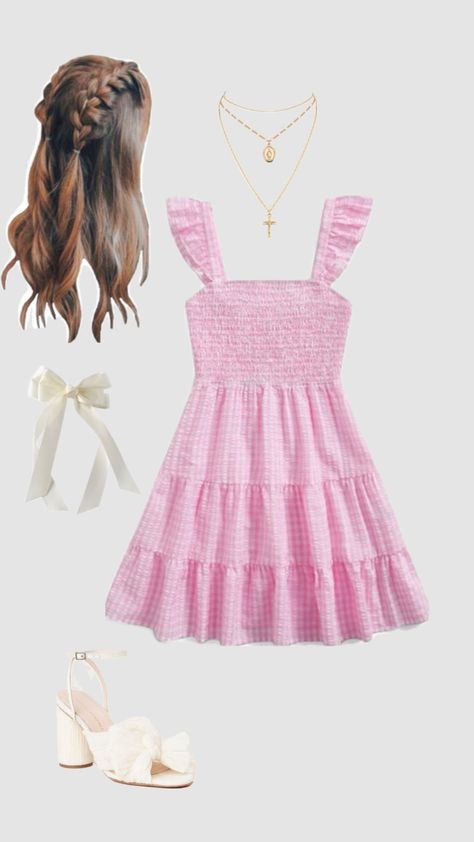 Switzerland Outfits, Dresses Preppy, Sunday Church Outfits, Cute Church Outfits, Cute Middle School Outfits, Preppy Dress, Church Fits, Sunday Church, Preppy Clothes