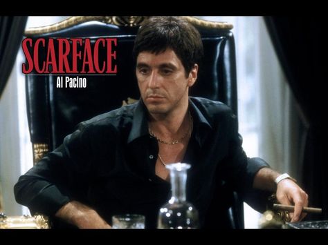 Scarface Nicholas Cage Face, Old School Movies, Movies Wallpaper, Oliver Stone, Jean Reno, Tony Montana, Michelle Pfeiffer, Anthony Hopkins, Jack Nicholson