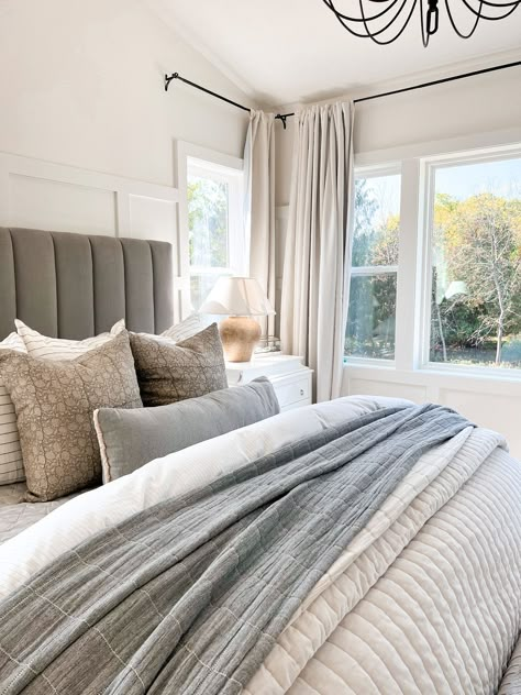 Matelassé Quilted Coverlet - … curated on LTK Farmhouse Guest Bedroom Bedding, Studio Mcgee Neutral Bedroom, Master Bedding Ideas Farmhouse, Target Guest Bedroom, Master Bedrooms Decor Target, Target Neutral Bedding, Relaxing Neutral Bedroom, Target Master Bedding, Cream And Gray Bedding