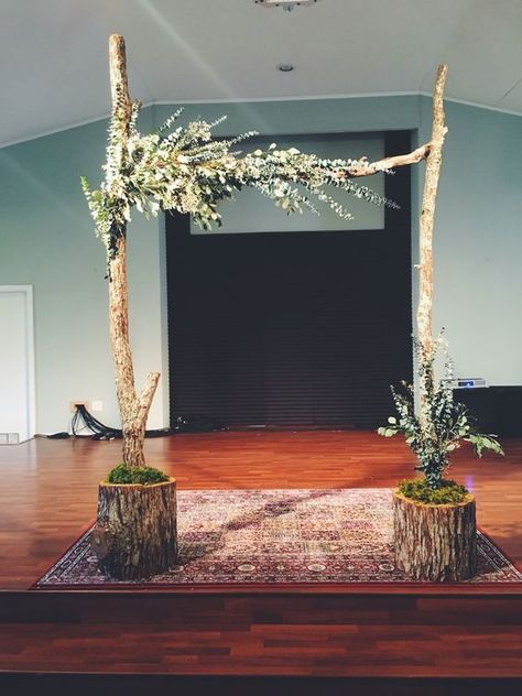 36 Wood Wedding Arches, Arbors And Altars More Diy Wedding Arbor, Wood Wedding Arches, Diy Arbour, Wedding Arbor Rustic, Diy Wedding Arch, Wedding Arbors, Backdrop Frame, Wedding Arbour, Wedding In The Woods