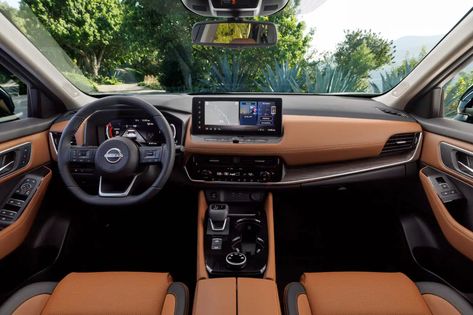 2024 Nissan Rogue: New Styling, Trim Level Overview, Google Built-In, Starting MSRP & More Nissan Rogue Interior, New Nissan, Exterior Makeover, Interior Pictures, Roof Rails, Surprising Facts, X Trail, Nissan Rogue, Apple Car Play