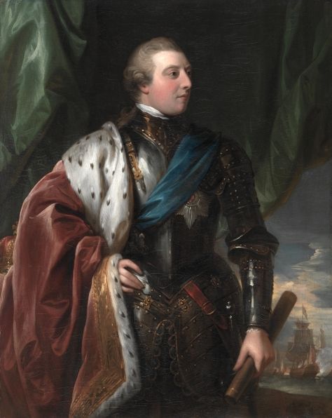 Benjamin West, Royal Collection Trust, King George Iii, American Colonies, Cleveland Museum Of Art, American Painting, British Monarchy, Suit Of Armor, George Iii