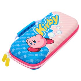 Nintendo Switch / Nintendo Switch Lite Travel Case (Kirby) Atari Jaguar, Nintendo Store, Kirby Nintendo, Nintendo Switch System, Mesh Storage, Switch Nintendo, Nintendo Switch Lite, Game Storage, Sega Dreamcast