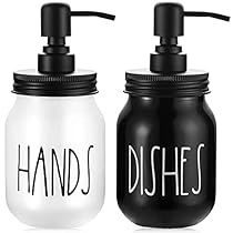 Farmhouse Soap Dispenser, Hand And Dish Soap Dispenser, Farmhouse Bathroom Accessories, Soap Dispenser Set, Bathroom Soap Holder, Mason Jar Soap Dispenser, Glass Soap Dispenser, Foam Soap Dispenser, Soap Pump Dispenser