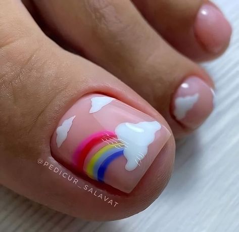 Check Out These 30 Lovely Spring Pedicure Designs – One Million Ideas Spring Pedicure Designs, Spring Pedicure, Shiny Nails Designs, Feet Nail Design, Pedicure Nail Designs, Gel Toe Nails, Acrylic Toe Nails, Trending Ideas, Cute Toe Nails