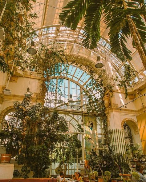 Plant aesthetic, beautiful places, Green aesthetic Tapestry Decor, Fairytale Cottage, Plant Aesthetic, Kew Gardens, Greenhouses, Beautiful Architecture, Nature Aesthetic, Hippie Bohemian, Beautiful Buildings