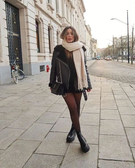 Winteroutfits Chic, Cold Outfits, Paris Outfits, Instagram Baby, Looks Black, Mode Inspo, Looks Chic, Casual Winter Outfits, Autumn Outfit