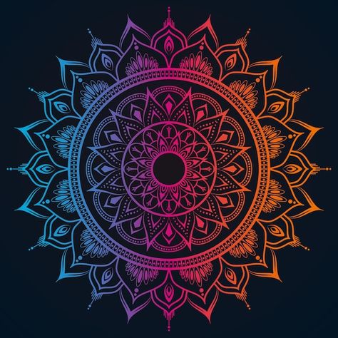 Creative colorful mandala art background... | Premium Vector #Freepik #vector #luxury-mandala #gold-mandala #mandala-frame #luxury-floral Mandala Art In Photoshop, Mandala Wallpaper Backgrounds, Mandela Art Colorful, Mandala Art Colorful Patterns, Galaxy Watch Wallpaper, Chakra Background, Mandala Art Background, Wallpaper For Watch, Mandala Art Colorful