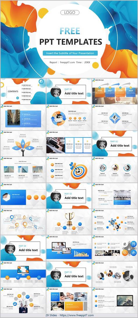 Dynamic Blue Orange Business PowerPoint Templates Summaries Ideas, Power Point Presentation Design, Modern Powerpoint Design, Free Powerpoint Templates Download, Free Infographic Templates, Organizational Management, Best Powerpoint Presentations, Best Presentation Templates, Strategy Infographic