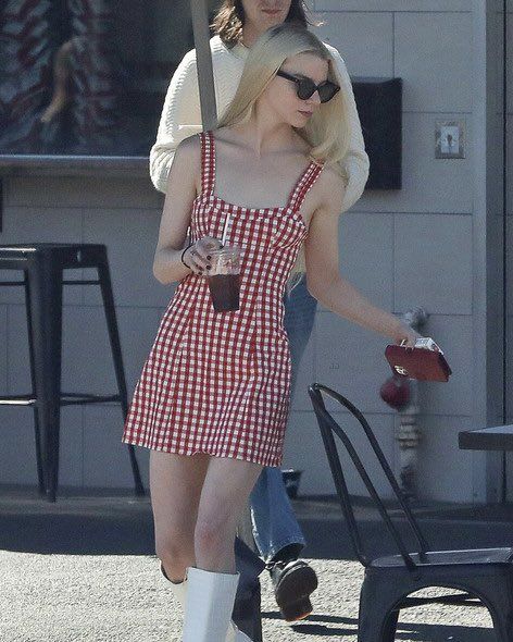 Coquette Americana, Americana Outfits, Americana Dress, Americana Aesthetic, Models Off Duty Style, Americana Fashion, Anya Taylor Joy, Fashion Attire, Fashion Fits