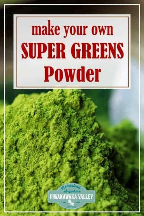 Diy Veggie Powder, Dehydrated Veggie Powder, Diy Green Powder, Powdered Greens Recipes, Diy Greens Powder, Diy Fruit Powder, Veggie Powder Recipe, Green Powder Recipes, Super Greens Powder Recipes