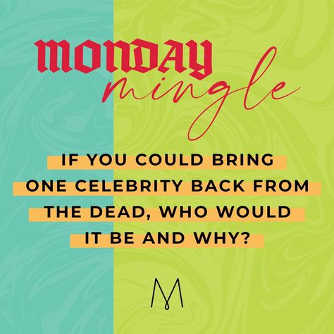 Monday Mingle, Tupperware Party Ideas, Interaction Post, Facebook Group Games, Tupperware Party, Interactive Facebook Posts, Facebook Games, Random Questions, Office Board