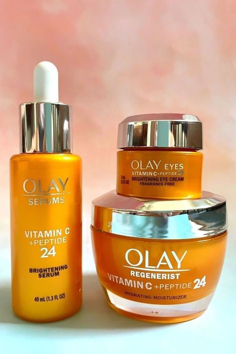 Olay Face Moisturizer, Olay Vitamin C, Olay Products, Powder Cleanser, Best Facial Cleanser, Acne Prone Skin Care, Brightening Eye Cream, Eye Vitamins, Drugstore Skincare