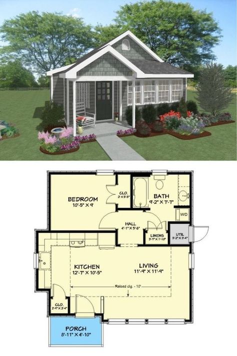 House Layouts 1 Bedroom, One Room House Plans Open Floor, Bloxburg Open House Layout, Cottagecore House Plans 1 Floor, Bloxburg Cottage 1 Story, 1 Bedroom With Basement House Plans, 1 Bedroom House Floor Plan, Cottage One Story House Plans, Bloxburg House Ideas 1 Floor Cottage