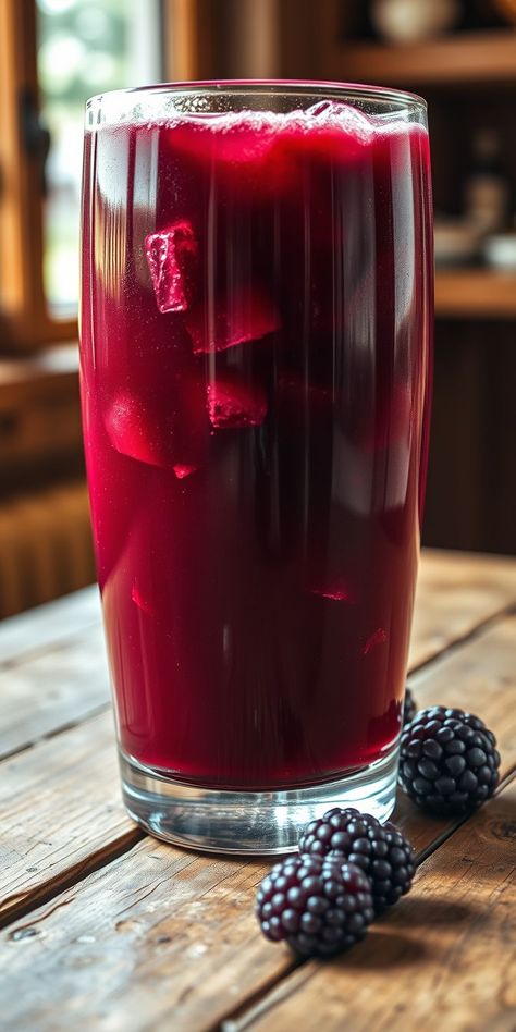 Blackberry juice is a delicious and nutritious beverage that offers numerous health benefits 🍓👍. In this article, we'll explore the top 5 benefits of drinking blackberry juice, including its antioxidant properties, potential anti-inflammatory effects, and more! 📚 #blackberryjuice #healthbenefits #antioxidants Blackberry Juice, Blackberry, Health Benefits, Juice, Dinner Recipes, Benefits, Drinks, Health