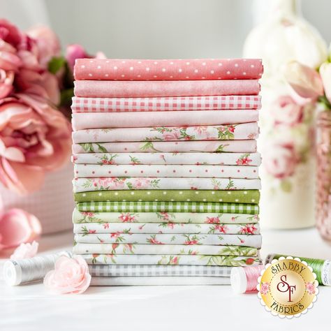 Pretty Quilts, Shabby Chic Quilts, Fabric Shops Online, Advanced Sewing, Fabric Shops, Chic Quilts, Fabric Stores, Quilt Fabric Collections, Maywood Studios