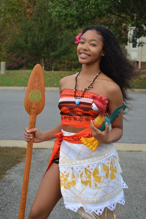 Moana Real Life, Best Disney Costumes, Hawaii Costume, Moana Halloween Costume, Costumes For Teenage Girl, Halloween Costumes For Teens Girls, Disney Costume, Disney Halloween Costumes