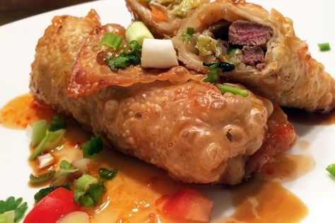 Duck Breast Egg Rolls Duck Marinade, Egg Roll Ingredients, Egg Rolls Recipe, Sweet And Sour Sauces, Duck Confit, Cornish Hens, Game Recipes, Egg Roll Recipes, Wild Game Recipes