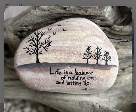 Rock Sayings, Line Tattoo Ideas, Inspirational Rocks, Diy Rock Art, Stone Art Painting, Painted Rocks Craft, Line Tattoo, Painted Rocks Diy, Rock Painting Ideas Easy