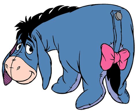 Disney Eeyore Clip Art Images | Disney Clip Art Galore Eeyore Images, Winnie The Pooh Characters, Eeyore Quotes, Eeyore Pictures, Pooh Characters, Hulk Character, Disney Frames, Inkscape Tutorials, Disney Clipart