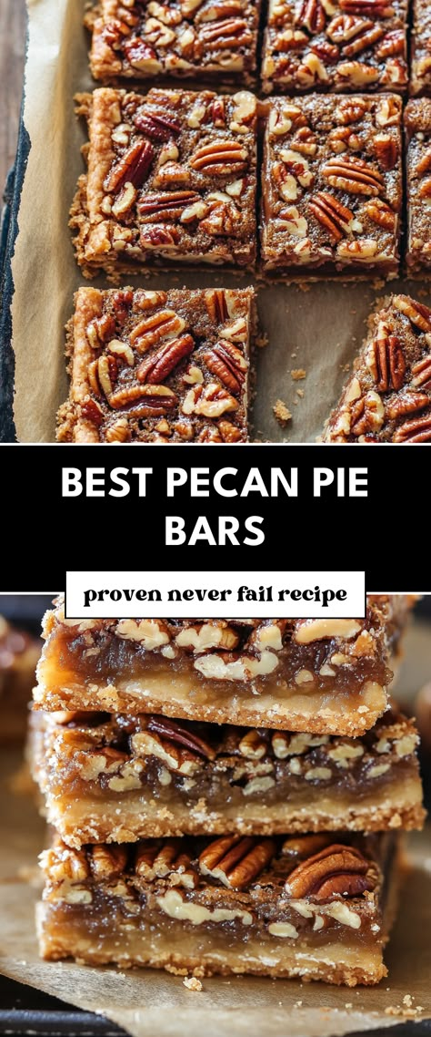 Image for Best Pecan Pie Bars Slab Pecan Pie Recipe, Best Pecan Bars Ever, Pecan Pie For A Crowd, Pecan Pie Bars With Store Bought Crust, Easy Pecan Pie Bars Simple, Maple Pecan Pie Bars, Southern Living Pecan Pie Bars, Pecan Sheet Pan Pie, Dessert Bars Thanksgiving