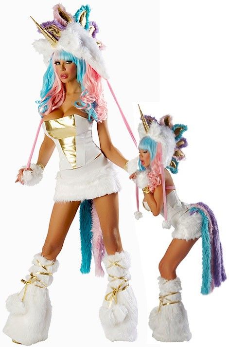 My unicorn costume is similar, but less "sexy" Unicorn Halloween Costume Adult, Unicorn Outfit Women, Unicorn Costume Womens, Unicorn Costume Women's, Unicorn Costume Adult, Baby Unicorn Costume, Unicorn Halloween Costume, Unicorn Birthday Outfit, Carnaval Costume