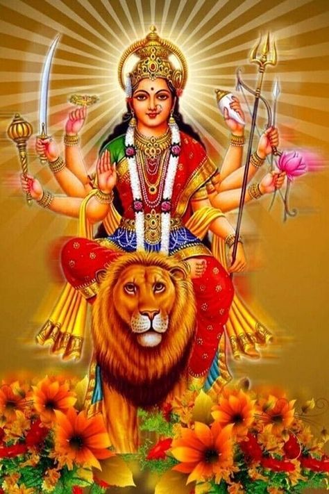 Looking for Goddess Vaishno Devi Image? Check This Now! - Vedic Sources Durga Hd Wallpaper, Maa Durga Hd, Maa Durga Hd Wallpaper, Navratri Wallpaper, Ambe Maa, Lord Durga, Durga Photo, Maa Image, Maa Durga Photo