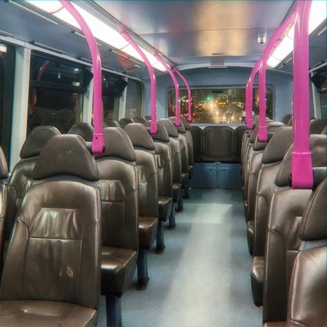 aesthetic dark photo of an empty bus The Bus, I Love, Film