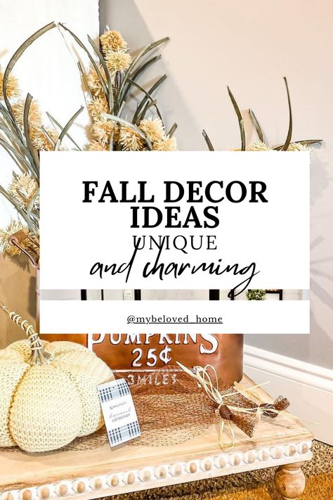 Fall decor ideas Fall End Table Decor, Fall Island Centerpiece Ideas, Fall Countertop Decor, Autumn Tray Decor, Fall Tray Decorating Ideas, Fall Coffee Table Decor Tray, Fall Shelf Decor Ideas, Fall Console Table Decor, Vintage Room Decor Ideas