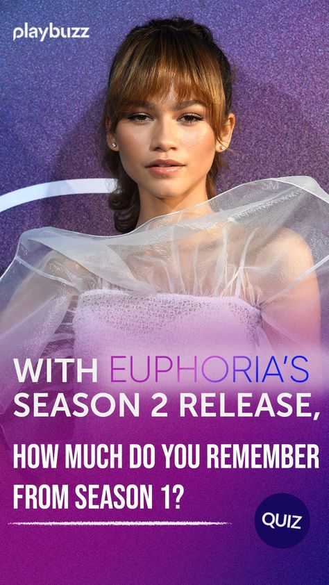 Although occasionally deemed controversial, 'Euphoria' is an HBO show that does a wonderful job covering incredibly important themes. If you've seen season 1, you know this next season has been a long time coming. Similarly, if you're as excited about season 2 as we are, we sure hope you remember what last happened in the show! Take this trivia quiz to find out if you're good to go for this new season or if you might benefit from rewatching season 1 before the release... Trivia Quiz, What It Takes, Do You Remember, Season 1, Trivia, New Season, Did You Know, How To Find Out, Tv Shows