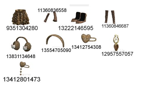 Gyaru Roblox Codes, Roblox Building Ideas, Gyaru Leopard, Roblox Clothes Id, Roblox Cosplay, Pose Gacha, Roblox Accessories, Roblox Id Codes, Code Clothes