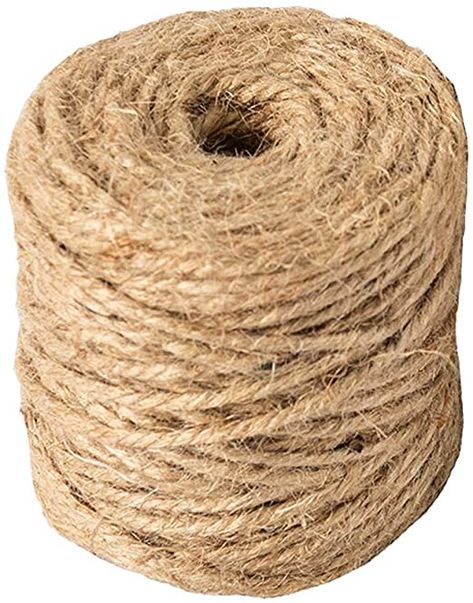 Amazon.com : Natural Jute Twine Arts and Crafts Jute Rope Industrial Packing Materials Packing String for DIY Crafts, Festive Decoration and Gardening Applications 3ply, 164 Feet : Office Products Etsy Packaging, Festive Decoration, Jam Paper, Bakers Twine, Jute Rope, Food Crafts, Jute Twine, Natural Jute, Packing Material