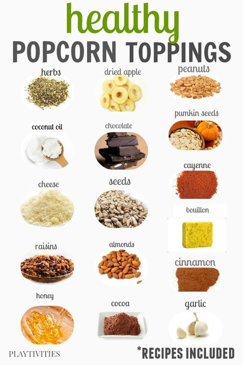 Healthy Popcorn Toppings, Homemade Popcorn Seasoning, Homemade Popcorn Recipes, Popcorn Seasoning Recipes, Flavored Popcorn Recipes, Popcorn Recipes Sweet, Popcorn Recipes Easy, Popcorn Toppings, Eating Popcorn