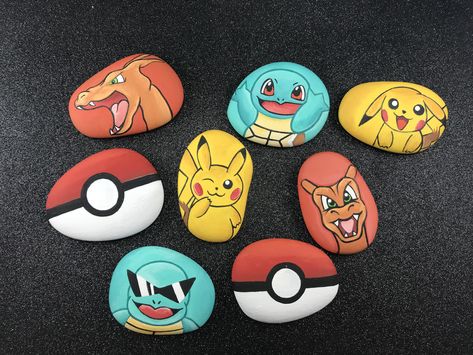 Some new Pokémon rocks I made