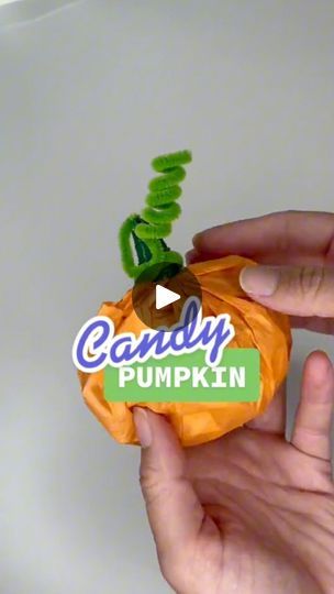 504K views · 5.8K reactions | How To Make A Candy Filled Pumpkin Using Tissue Paper 🎃🍬Make these for your own kids, grandkids, classroom, or trick or treaters!! #trickortreat #halloween2024 #halloween #halloweenideas #candy | Emerald Outlaw | Emerald Outlaw · Original audio Paper Plate Pumpkin Candy Holder, Pumpkin Tissue Paper Craft, Crochet Candy Corn Turtle, Diy Pumpkin Candy Bowl, Paper Mache Candy Corn, Pumpkin Candy Holder, Trick Or Treat Candy Bowl, Halloween Food Crafts, Halloween Pumpkin Crafts