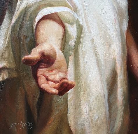 When you feel like the world’s closing in around you—“look up” in faith, and with trust reach out and take the hand of Him who is always there to lift and rescue you! Learn more facebook.com/LordJesusChristpage and #passiton. ... 'The Invitation' by Jenedy Paige. #ShareGoodness Jesus Artwork, Jesus Christ Artwork, Pictures Of Christ, Heaven Art, Jesus Christ Art, Christian Artwork, Prophetic Art, Jesus Wallpaper, Jesus Painting