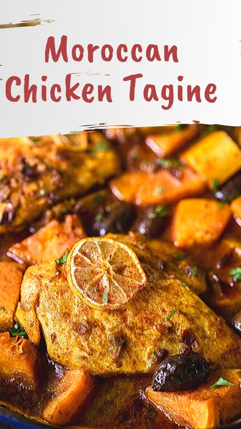 Tangine Chicken Recipe, Chicken Tagine Recipes, Tagine Recipes Chicken, Moroccan Foods, Moroccan Chicken Tagine, Moroccan Tagine Recipes, Tagine Pot, Tagine Cooking, Thermal Cooking